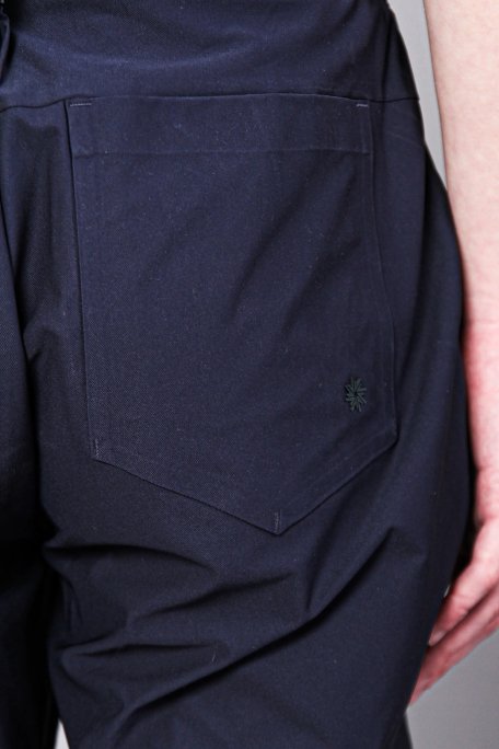 Isaora Regular Fit Normal Bel Düz Paça Su İtici Erkek Pantolon ISR5111 NAVY LACİVERT - 6