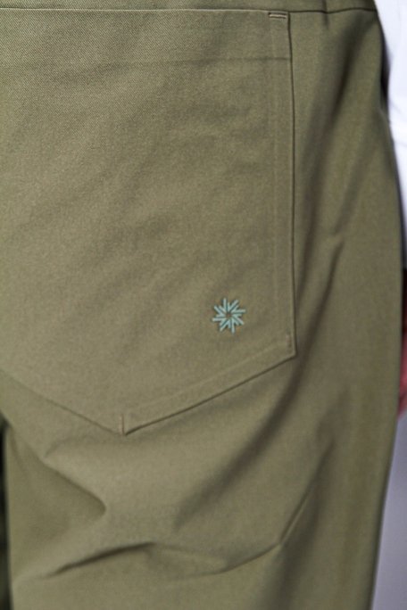 Isaora Regular Fit Normal Bel Düz Paça Su İtici Erkek Pantolon ISR5111 OLV1 Olive - 6