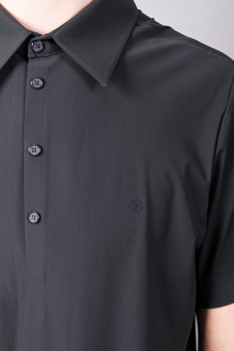 Isaora Streç Regular Fit Düğmeli Erkek Polo Yaka T Shirt ISR3114 DRG KOYU GRİ - 4