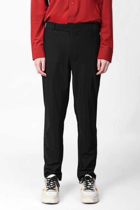 Isaora Streç Regular Fit Normal Bel Düz Paça Erkek Pantolon ISR51090 SİYAH - 1