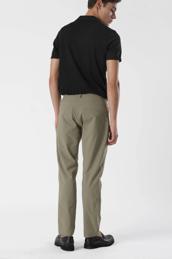 Isaora Streç Regular Fit Normal Bel Düz Paça Erkek Pantolon ISR5905 LCNG AÇIK YEŞİL - 4
