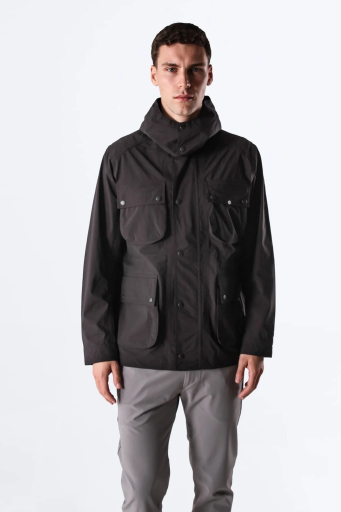 Isaora Su İtici Comfort Fit Kapüşonlu Cepli Erkek Yağmurluk M23J700 7888 SİYAH - 1