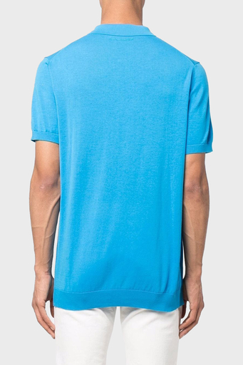 Karl Lagerfeld Pamuklu Regular Fit Örme Düğmeli Polo Erkek T Shirt 655023 0 521301 640 SAKS - 3