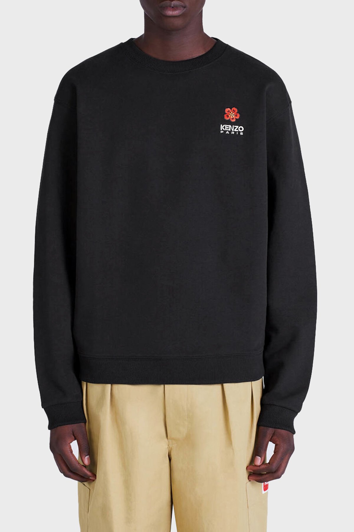 KENZO｜ (FE6 8SW106 4MF 99J) Kenzo Lucky Tiger Embroidered Sweatshirt, Size Medium