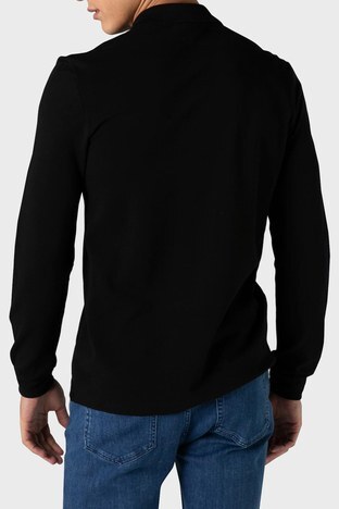Lacoste - Lacoste % 100 Pamuk Düğmeli T Shirt Erkek Polo L1312 031 SİYAH (1)