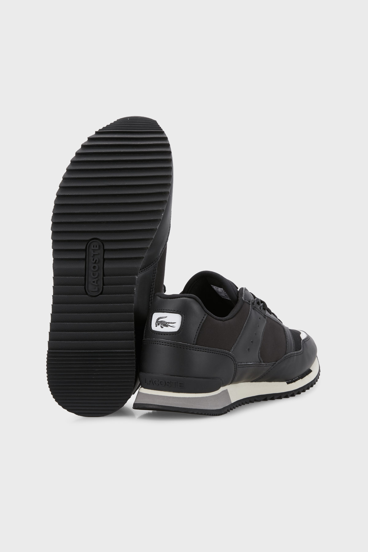 Lacoste Logolu Sneaker Erkek Ayakkabı 740SMA0025T 231 SİYAH