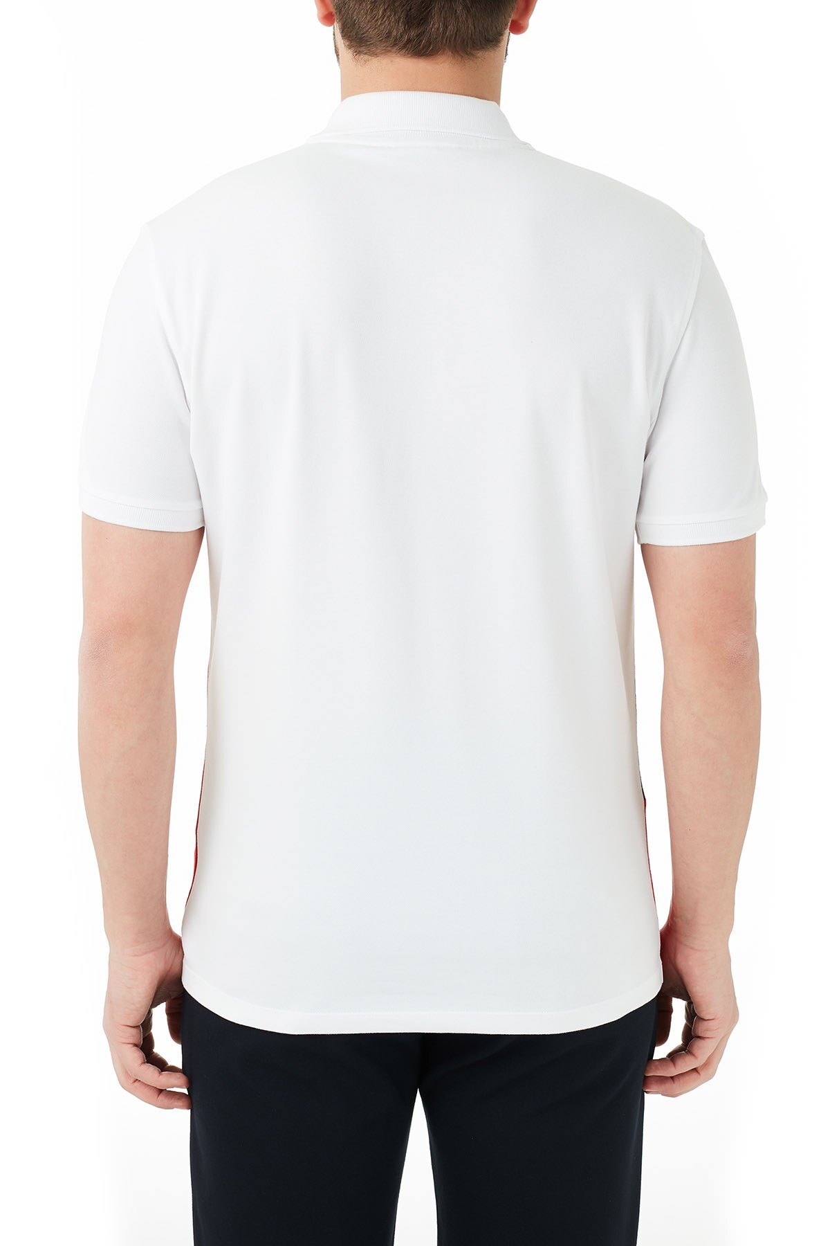 Lacoste Pamuklu Regular Fit T Shirt Erkek Polo PH0131 31B BEYAZ