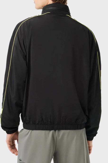 Lacoste Suya Dayanıklı Regular Fit Gizli Kapüşonlu Erkek Mont BH1607 6VT SİYAH - 2
