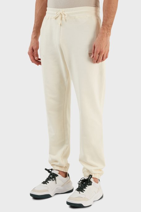 Les Benjamins % 100 Pamuk Relaxed Fit Jogger Spor Erkek Pantolon LB23SSHOEMUSP-001 BEJ - 3