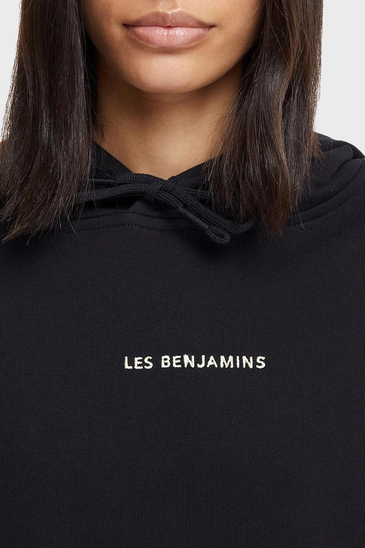 Les Benjamins Bayan Sweat LB21FWRALFUOH-003 SİYAH