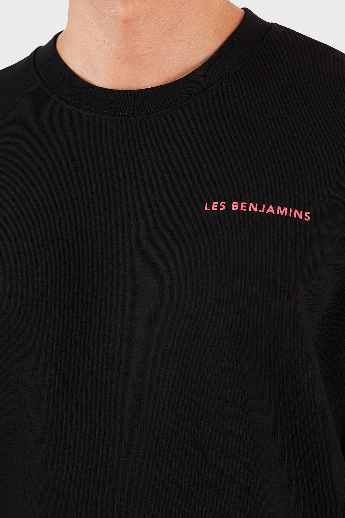 Les Benjamins Erkek Sweat LB21FWRALMUOS-002 SİYAH