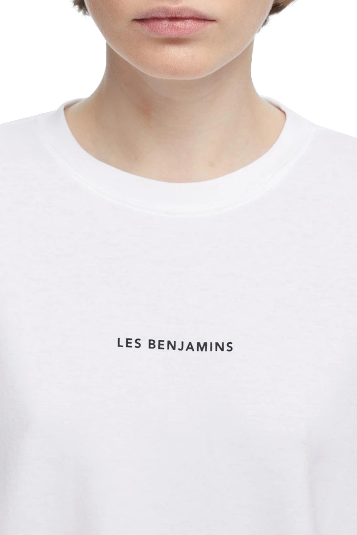 Les Benjamins Bayan T Shirt LB21SSSRDFUTS-014 BEYAZ