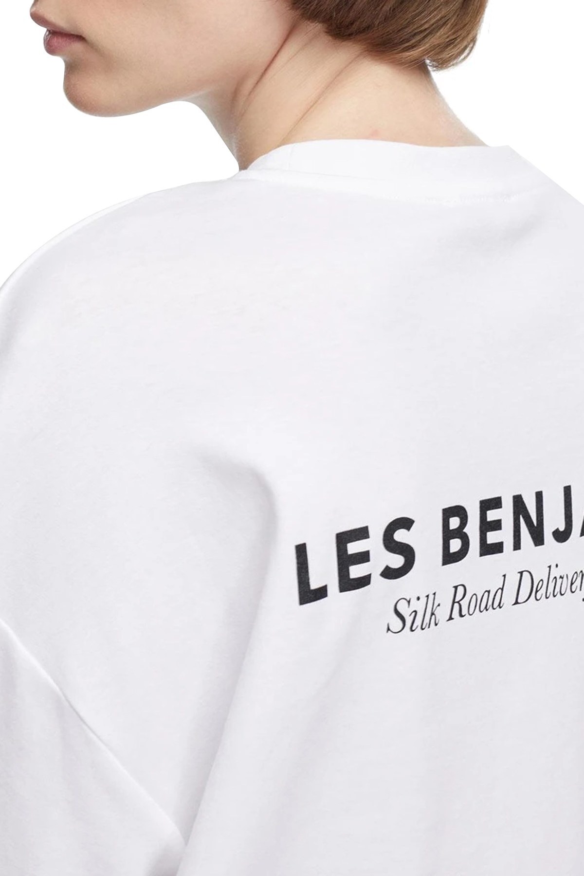 Les Benjamins Bayan T Shirt LB21SSSRDFUTS-014 BEYAZ