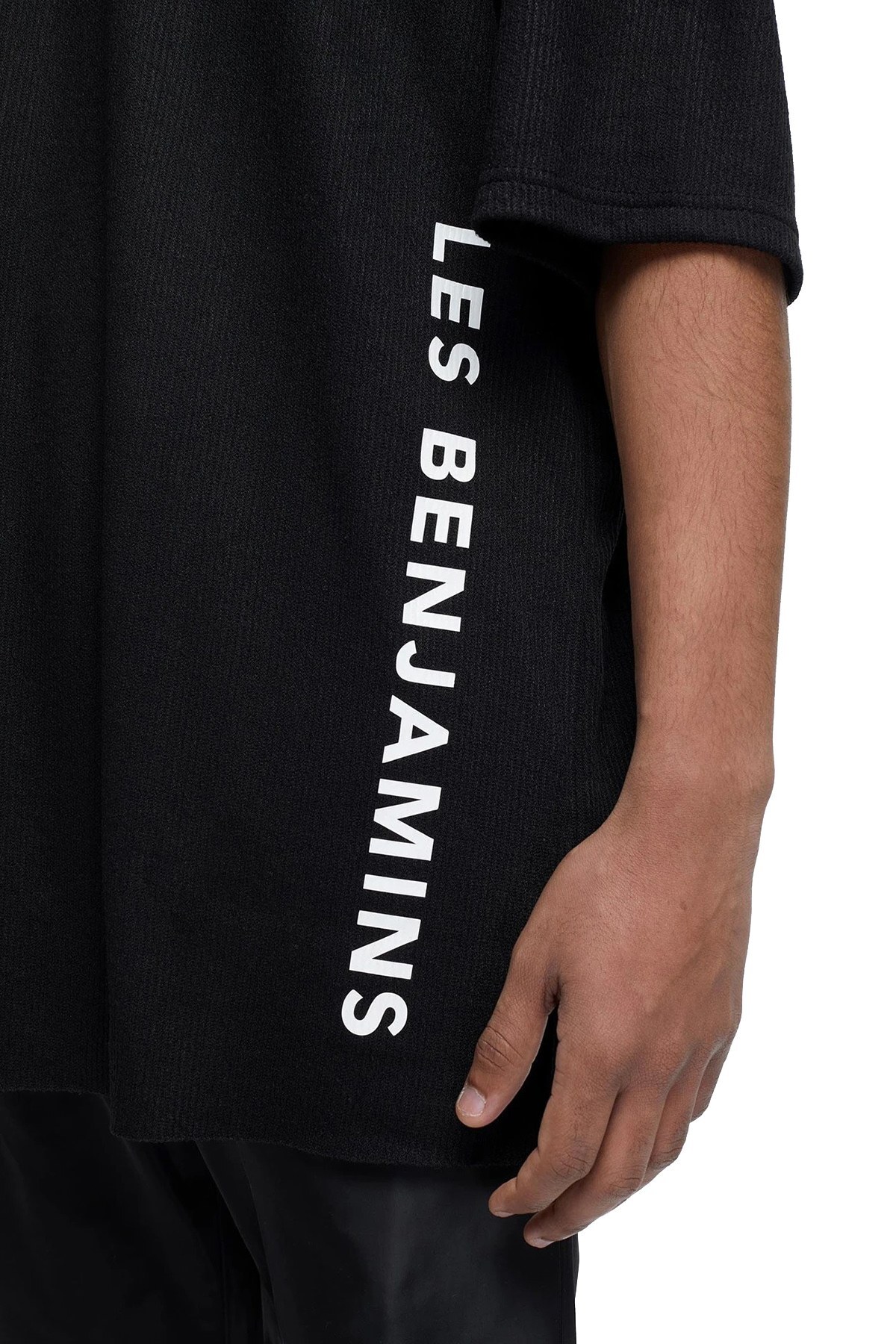 Les Benjamins Erkek T Shirt LB21SSSRDMUOT-001 SİYAH