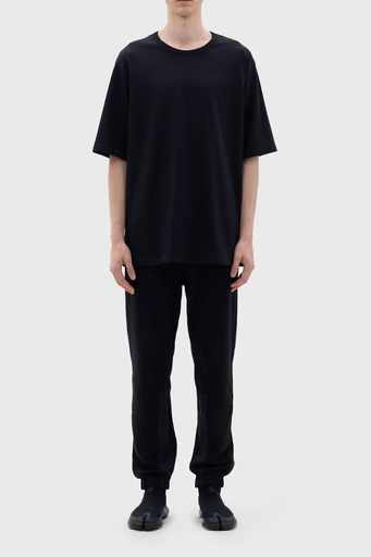 Les Benjamins Pamuklu Oversize Erkek T Shirt LB23FWCLAMUTS-408 SİYAH - 3