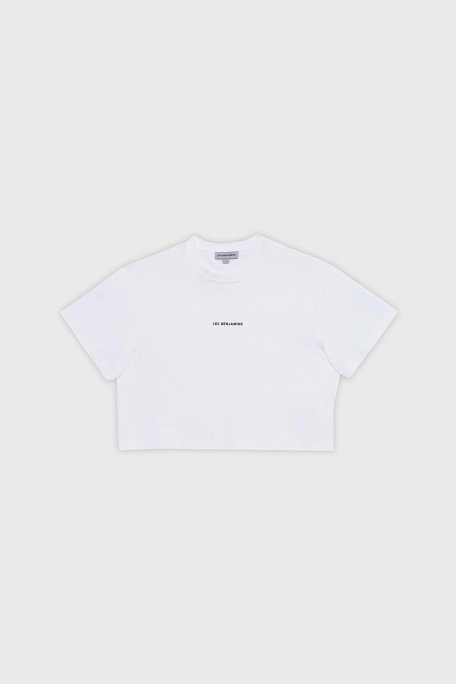 Les Benjamins Pamuklu Oversize Fit Bayan T Shirt LB23FWCLAFUTS-409 BEYAZ - 6