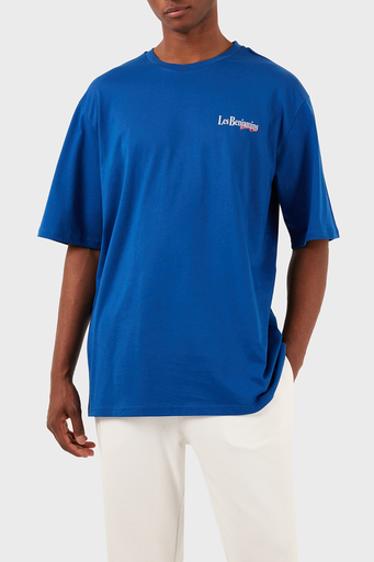 Les Benjamins Pamuklu Oversize Fit Bisiklet Yaka Erkek T Shirt LB24SSKISMUTS-027 SAKS - 3
