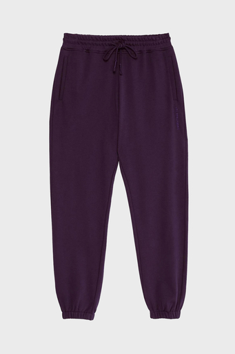 Les Benjamins Pamuklu Regular Fit Cepli Jogger Spor Bayan Pantolon LB24FWESSFUSP-303 MOR - 7