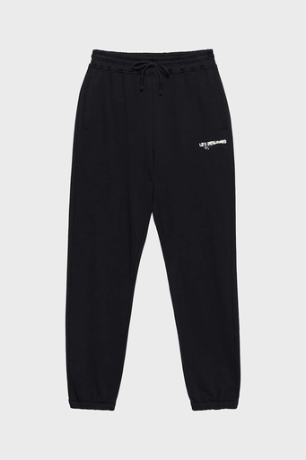 Les Benjamins Pamuklu Regular Fit Jogger Spor Erkek Pantolon LB24FWEAPMUSP-001 SİYAH - 7