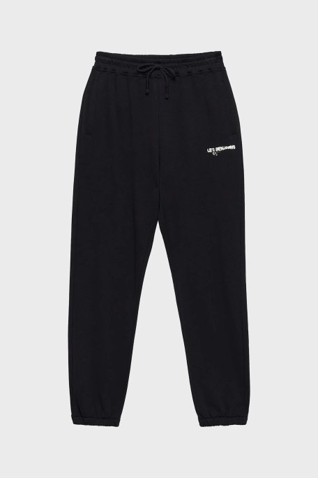 Les Benjamins Pamuklu Regular Fit Jogger Spor Erkek Pantolon LB24FWEAPMUSP-001 SİYAH - 7
