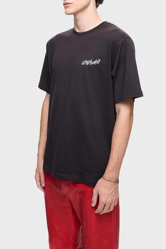 Les Benjamins Pamuklu Relaxed Fit Bisiklet Yaka Erkek T Shirt LB24FWEAPMUTS-035 SİYAH - 3
