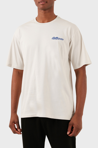 Les Benjamins Pamuklu Relaxed Fit Bisiklet Yaka Erkek T Shirt LB24SSKISMUTS-006 Kil - 1