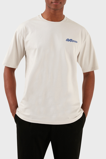 Les Benjamins Pamuklu Relaxed Fit Bisiklet Yaka Erkek T Shirt LB24SSKISMUTS-006 Kil - 3