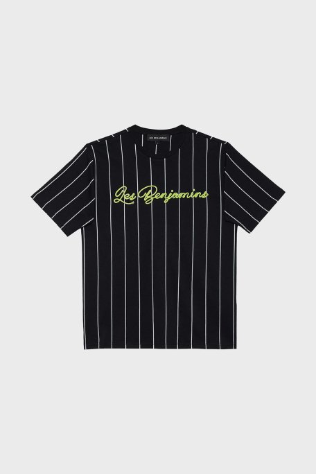 Les Benjamins Pamuklu Relaxed Fit Bisiklet Yaka Erkek T Shirt LB24SSKISMUTS-014 SİYAH - 7