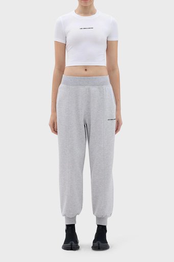 Les Benjamins Pamuklu Relaxed Fit Jogger Spor Bayan Pantolon LB23FWCLAFUSP-409 GRİ - 1