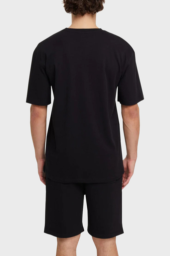 Les Benjamins Regular Fit Bisiklet Yaka % 100 Pamuk Erkek T Shirt LB21SSCORMUTS-006 SİYAH - 3