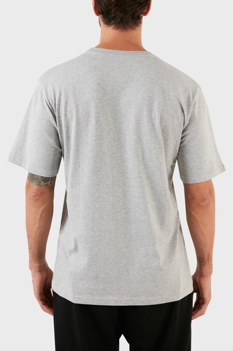 Les Benjamins Regular Fit Bisiklet Yaka % 100 Pamuk Erkek T Shirt LB21SSCORMUTS-008 GRİ