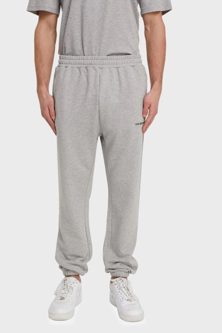 Les Benjamins Regular Fit Elastik Bel Bantlı Cepli % 100 Pamuk Erkek Pantolon LB21SSCORMUSP-003 GRİ - 2