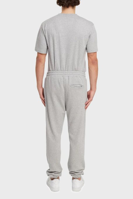 Les Benjamins Regular Fit Elastik Bel Bantlı Cepli % 100 Pamuk Erkek Pantolon LB21SSCORMUSP-003 GRİ - 3