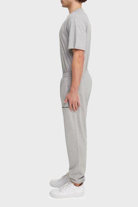 Les Benjamins Regular Fit Elastik Bel Bantlı Cepli % 100 Pamuk Erkek Pantolon LB21SSCORMUSP-003 GRİ - 4