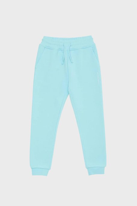 Les Benjamins Regular Fit Elastik Bel Bantlı Cepli % 100 Pamuk Unisex Pantolon LB22FWCHLCUSP-505 TURKUAZ - 7