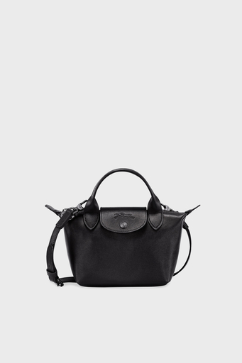 Longchamp Xtra Xsmall Hakiki Deri Çıkarılabilir Askılı Bayan Çanta L1500987 001 SİYAH - 1