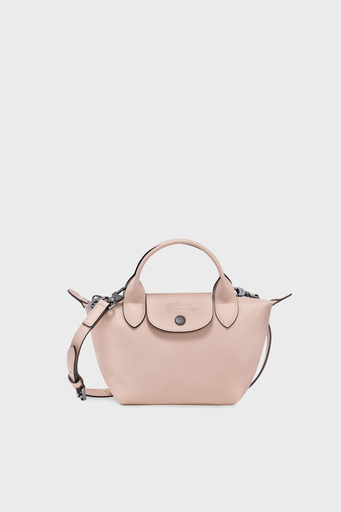 Longchamp Xtra Xsmall Hakiki Deri Çıkarılabilir Askılı Bayan Çanta L1500987 542 PUDRA - 1