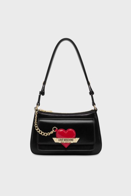 Love Moschino Ayarlanabilir Askılı Bayan Çanta JC4140PP1LLM1000 SİYAH - 1