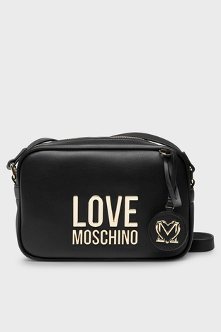 Love Moschino - Love Moschino Ayarlanabilir Omuz Askılı Bayan Çanta JC4107PP1FLJ000A SİYAH