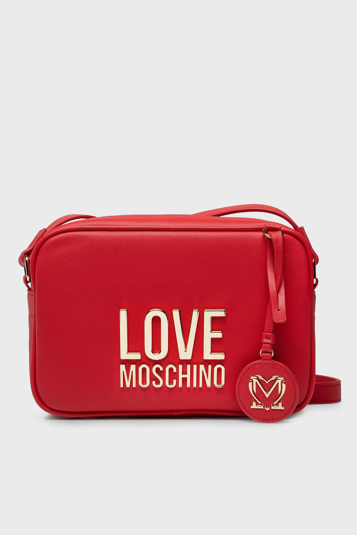 Love Moschino Ayarlanabilir Omuz Askılı Bayan Çanta JC4107PP1FLJ050A KIRMIZI