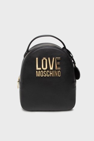 Love Moschino - Love Moschino Marka Logolu Ayarlanabilir Askılı Bayan Çanta JC4101PP1DLJ000A SİYAH