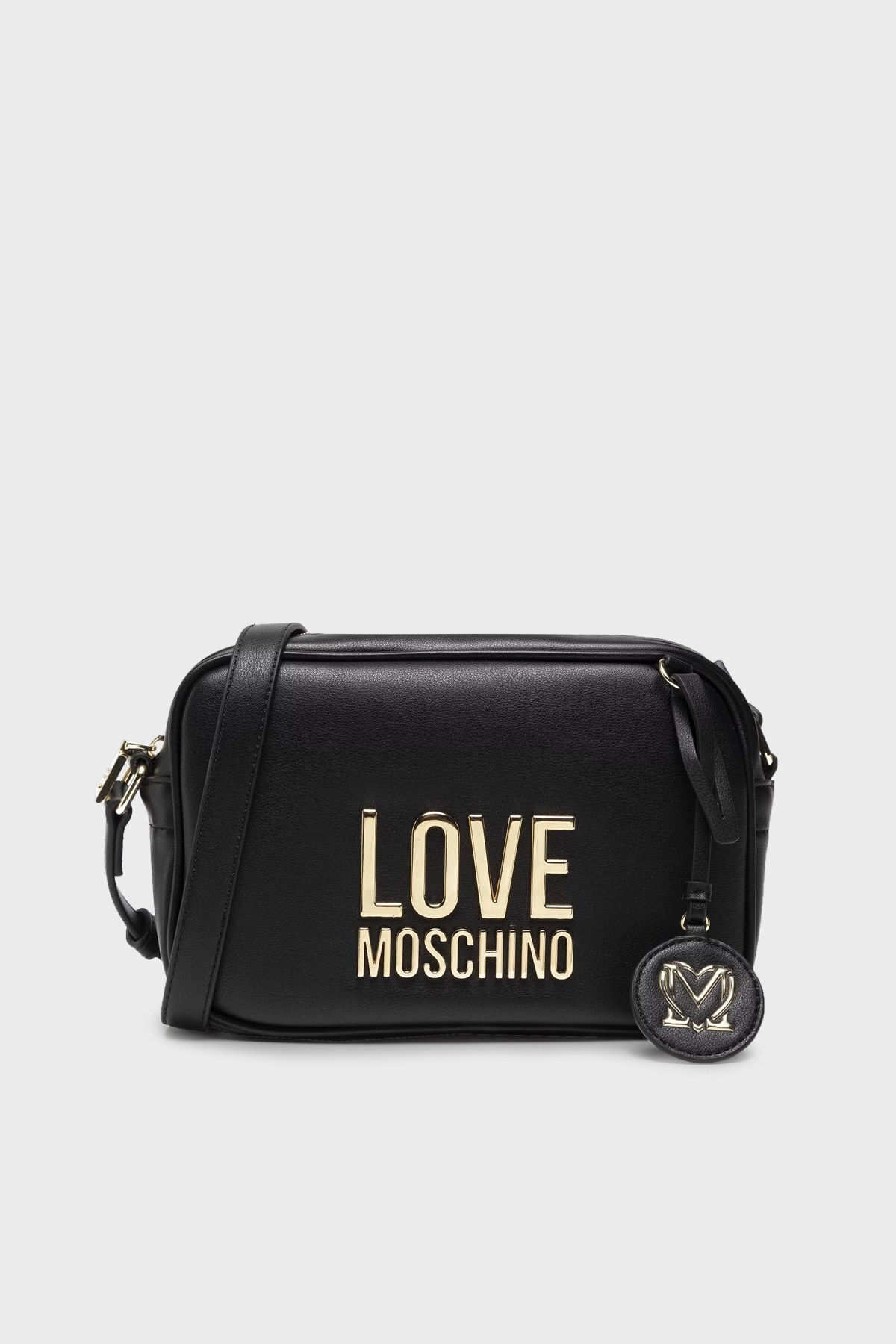 Love Moschino Marka Logolu Ayarlanabilir Askılı Bayan Çanta JC4107PP1DLJ000A SİYAH