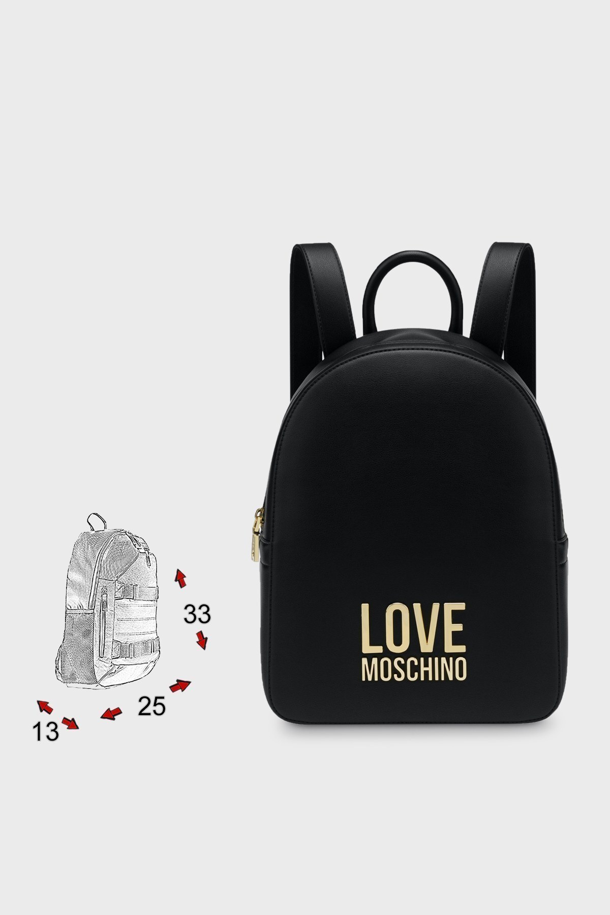 Love Moschino Marka Logolu Ayarlanabilir Askılı Bayan Çanta JC4109PP1DLJ000A SİYAH