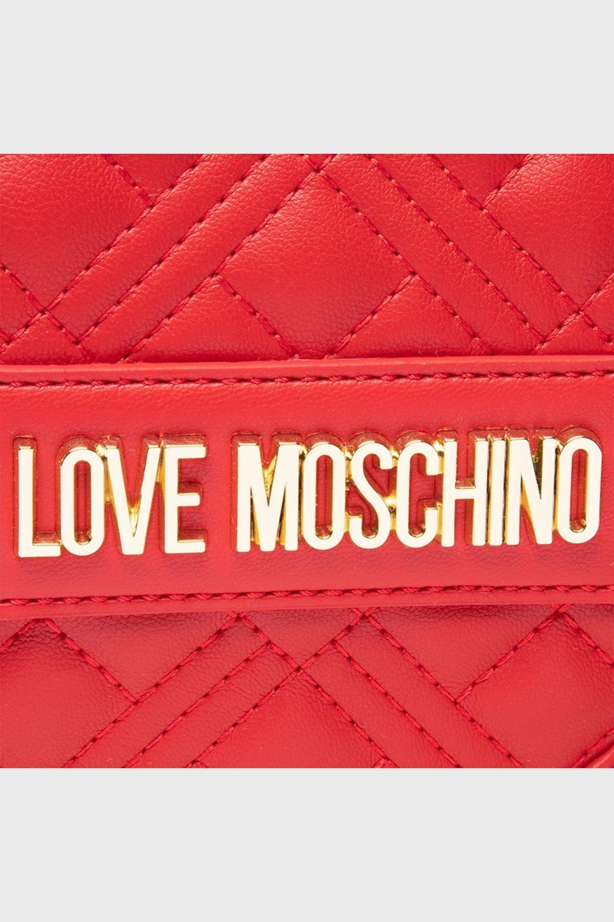 Love Moschino Marka Logolu Zincir Askılı Bayan Çanta JC4132PP1DLA0500 KIRMIZI