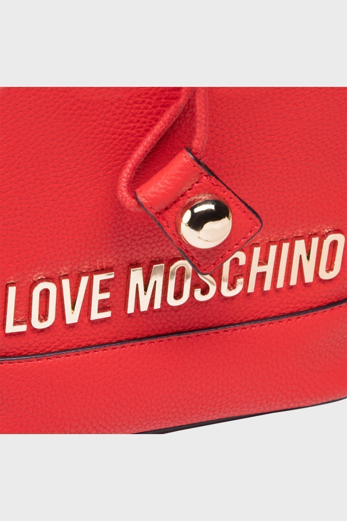 Love Moschino Marka Logolu Ayarlanabilir Askılı Bayan Çanta S JC4020PP1CLB0500 KIRMIZI