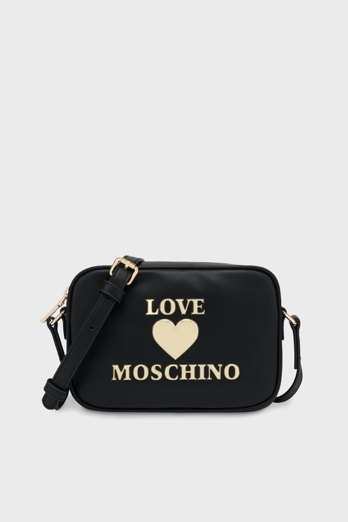 Love Moschino Marka Logolu Ayarlanabilir Askılı Bayan Çanta S JC4059PP1CLF0000 SİYAH