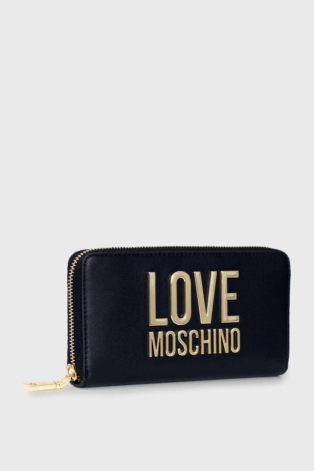 Love Moschino Marka Logolu Fermuarlı Bayan Cüzdan JC5611PP1DLJ000A SİYAH