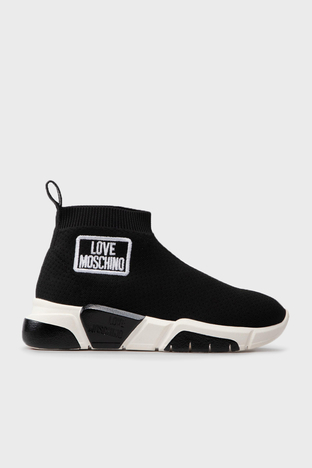 Love Moschino - Love Moschino Bilekli Sneaker Bayan Ayakkabı JA15433G1FIZ6000 SİYAH