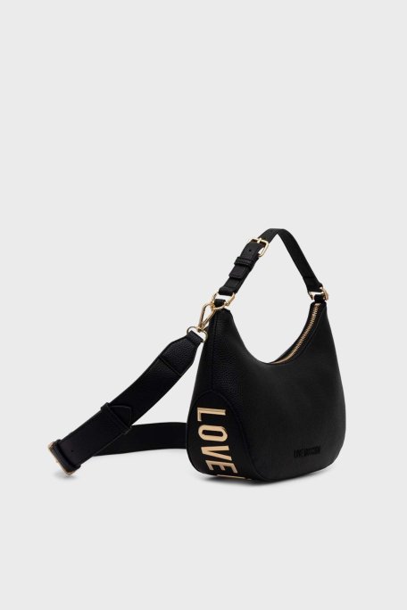 Love Moschino Çıkarılabilir Omuz Askılı Bayan Çanta JC4018PP1LLT0000 SİYAH - 2