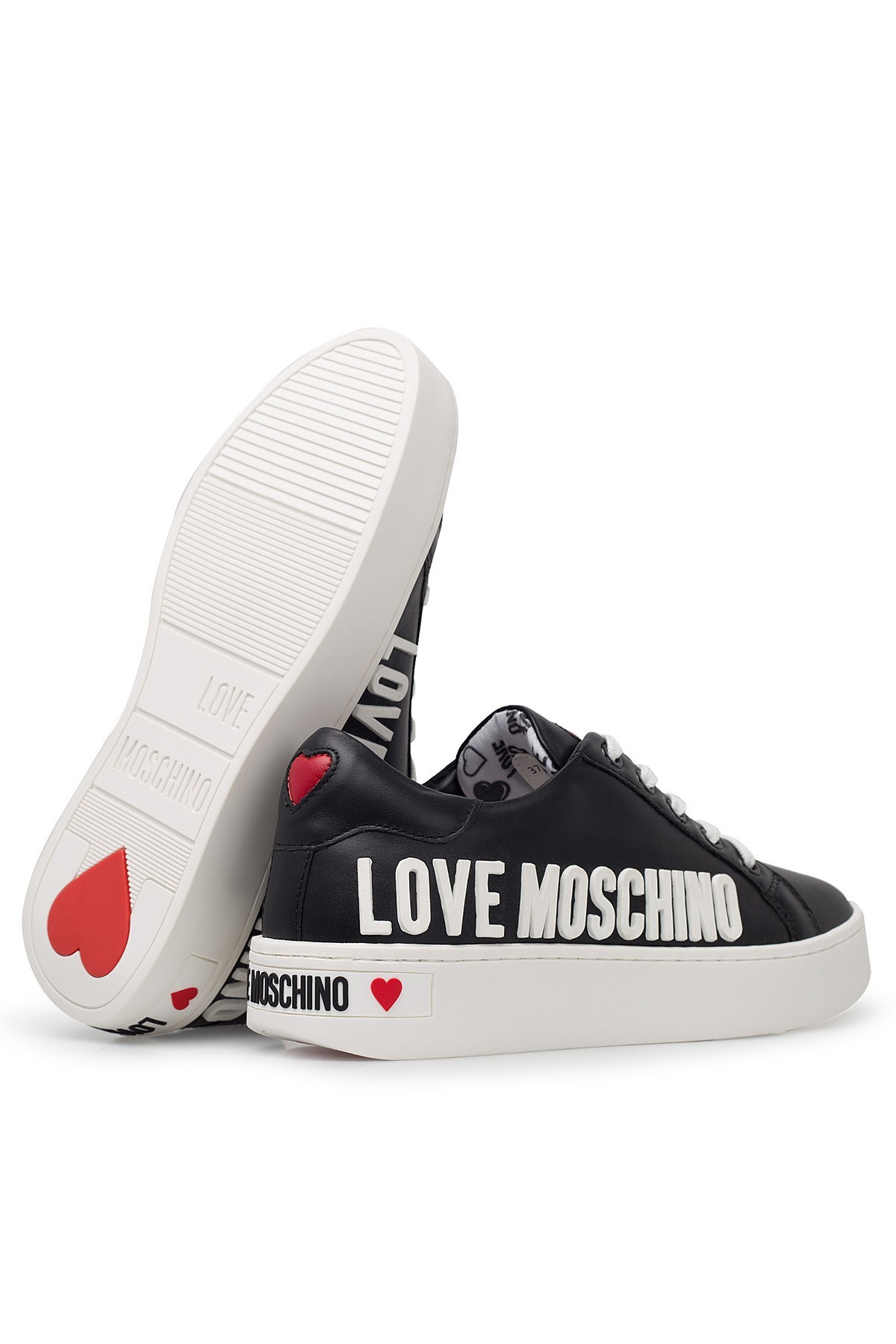 Love Moschino Deri Bayan Ayakkabı JA15063G1BIA0000 SİYAH